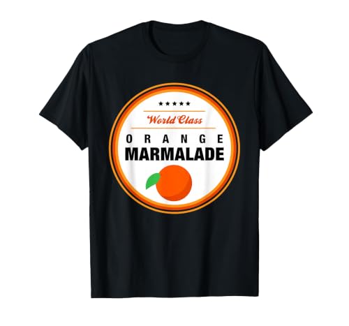 Matching Group Halloween Costume Orange Marmalade T-Shirt - size chart