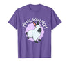 Himalayan Rabbit Mom T-Shirt — design detail