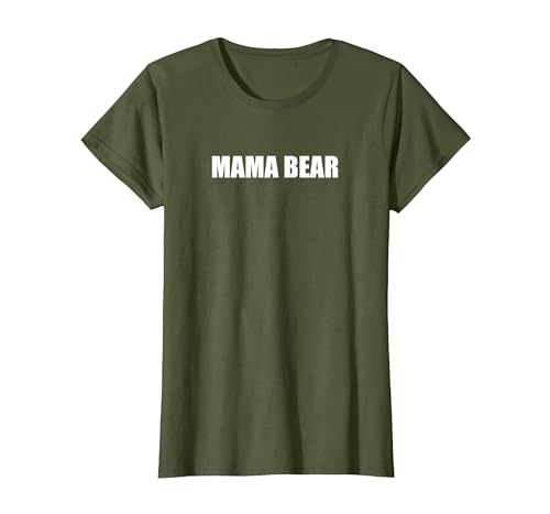 Mademark Mama Bear T-Shirt - size chart