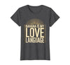 Mademark Banana Is My Love Language Monkey Design T-Shirt - Women - size chart