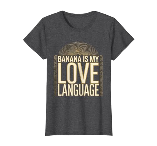 Mademark Banana Is My Love Language Monkey Design T-Shirt - Women - size chart