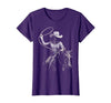 Cowgirl Western Rodeo Rodeo Cowgirl Western Horse T-Shirt - size chart