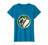 Mademark Monkey Hanging From Jungle Vine Illustration T-Shirt - Women - size chart