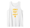 IfYouKnowYouKnow Zero 0 Feet Away Funny Gay Cruising Tank Top - size chart