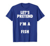 Halloween Costumes MV&SG Fish Halloween Costume, Let's Pretend I'm a Fish Shirt T-Shirt - size chart