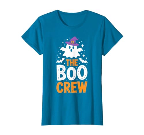 The Boo Crew Shirts The Boo Crew Shirt Matching Men Women Kids Halloween Costume T-Shirt - size chart