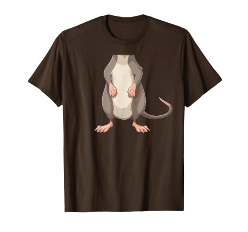 Mouse Headless Halloween Clothing Co. Funny Mouse Headless Rat Body Last Minute Halloween T-Shirt - size chart