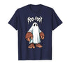 Spooky Bigfoot Sasquatch Ghost Halloween Humor Fun Boo Foot Bigfoot Ghost Sasquatch Halloween Funny Humor T-Shirt - size