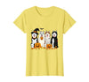Funny Siberian Husky Ghost Pumpkin Funny Husky Ghost Dogs Halloween Dog Spooky T-Shirt - size chart