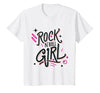 Rock N Roll Girl Halloween Costumes Halloween Rock N Roll Girl Retro Costume Graffiti T-Shirt - size chart