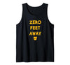 IfYouKnowYouKnow Zero 0 Feet Away Funny Gay Cruising Tank Top - size chart
