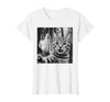 Halloween Cat Selfie with Spooky Ghost t -shir t Halloween Cat Selfie with Spooky Ghost T-Shirt - size chart