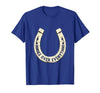 Mademark Horses Over Everything Equestrian Design T-Shirt - Men - size chart