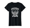 Camelot71 Chicago Classic Retro Vintage Illinois Windy Rock'n'Roll T-Shirt - size chart