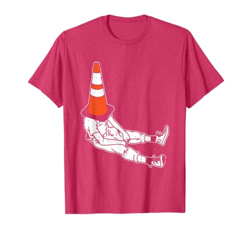 Halloween Shirts Traffic Cone Men Women Kids Traffic Cone Halloween Costume Funny Lazy Men Women Kids T-Shirt - size chart
