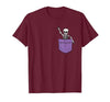Halloween Shirts Skeleton Costume Men Women Kids Skeleton Pocket Halloween Costume Funny Skull Character T-Shirt - size chart