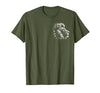 MyAnimal - Your Favourite Animal Wear Lion Head - Cool Portrait of a Proud Lion on Chest T-Shirt - size chart
