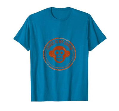 Chaos Is My Cardio Funny Monkey Design T-Shirt