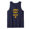IfYouKnowYouKnow Zero 0 Feet Away Funny Gay Cruising Tank Top - size chart
