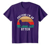 Shirtbooth: Halloween 2019 Simple Halloween Costume Otter Lover Pretend I'm an Otter T-Shirt - size chart