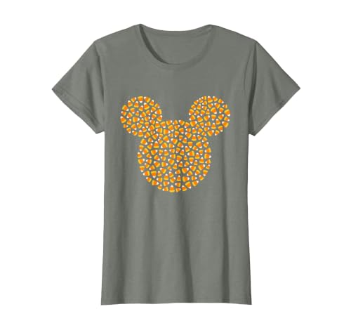 Disney Mickey Mouse Candy Corn Halloween T-Shirt - size chart