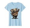 Mademark Land Of The Ivory, Land Of Mine Patriotic Elephant Design T-Shirt - Women - size chart