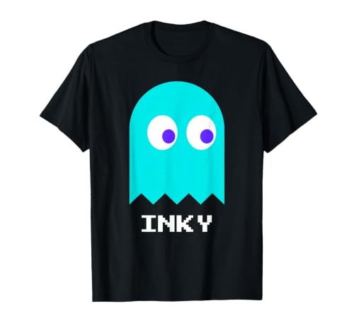 Retro Gaming Nerd Halloween Apparel Retro Gamer Nerd Inky Halloween Costume T-Shirt - size chart