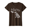 Skeleton Hand Dog Boop - German Shepherd Lovers Skeleton Hand Touch Nose German Shepherds Boop Dog Halloween T-Shirt - size