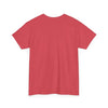 GENERIC cat Unisex Heavy Cotton Tee Heather Red - size chart