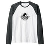 Mademark Horse Power - Equestrian Strength Graphic Art Raglan Baseball Tee - size chart