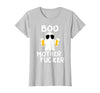Vulgar Halloween Tee Shop Boo Motherfucker Funny Beer Drinking Ghost Adult Halloween T-Shirt - size chart