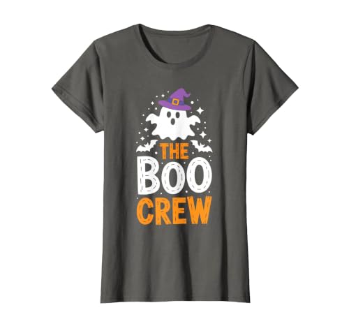 The Boo Crew Shirts The Boo Crew Shirt Matching Men Women Kids Halloween Costume T-Shirt - size chart