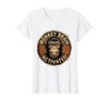 Mademark Monkey Brain Activated Funny Primate Design T-Shirt - Women - size chart