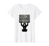Mademark Monkeying Around Stone Cold Sober Design T-Shirt - Women - size chart