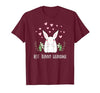 Cute Bunny Grandma Rabbit Grandmother T-Shirt — design detail