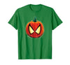 Marvel Spider-Man Halloween Spooky Pumpkin Jack-o'-Lantern T-Shirt - size chart