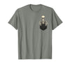 Funny Pocket Skeleton Halloween T Shirt For Men Funny Skeleton in The Pocket Halloween Kids Teens Adults T-Shirt - size chart