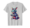 Rabbit Gaming Animal Video Games Funny Rabbit T-Shirt — design detail