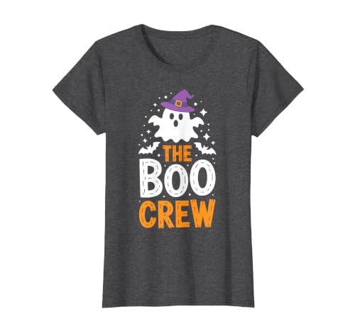 The Boo Crew Shirts The Boo Crew Shirt Matching Men Women Kids Halloween Costume T-Shirt - size chart