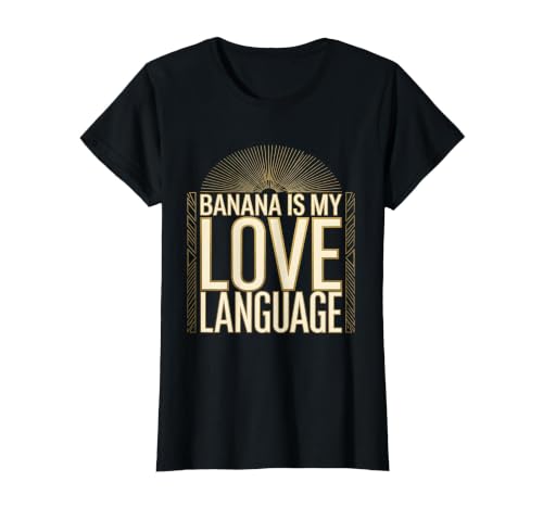 Mademark Banana Is My Love Language Monkey Design T-Shirt - Women - size chart