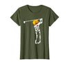 Funny Skeleton Golf Halloween Costume Golf Skeleton Pumpkin Halloween Shirt T-Shirt - size chart