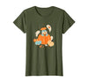 Disney Winnie The Pooh Halloween Cute Eeyore Pumpkin Patch T-Shirt - size chart