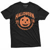 Silver Lake T-shirts Halloween Pumpkin T-Shirt Movie Popular Culture 1978 Haddonfield, Illinois Tee Shirt - size chart