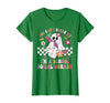 Groovy Ghost School Social Worker Halloween Shirt You Can't Scare Me I'm a School Social Worker Halloween T-Shirt - size