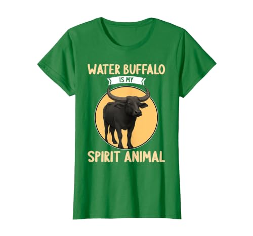 Water Buffalo Lovers Shop Water Buffalo is My Spirit Animal Water Buffalo T-Shirt - size chart