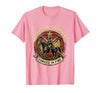 Mademark Buffalo Soldiers Forged in Fire Military Tribute T-Shirt - size chart