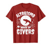 House of Givers Halloween Party Halloween Costume Altruismo House of Givers T-Shirt - size chart