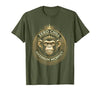 Mademark Zero Chill Maximum Monkey Fun Graphic Design T-Shirt - Men - size chart
