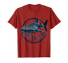 Mademark Life Is Better Underwater Whale Shark Design T-Shirt - size chart