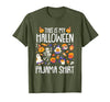 Halloween Shirts Costume Women Men Kids Pajama This is My Halloween Pajama Shirt Pumpkin Witch Skeleton T-Shirt - size chart